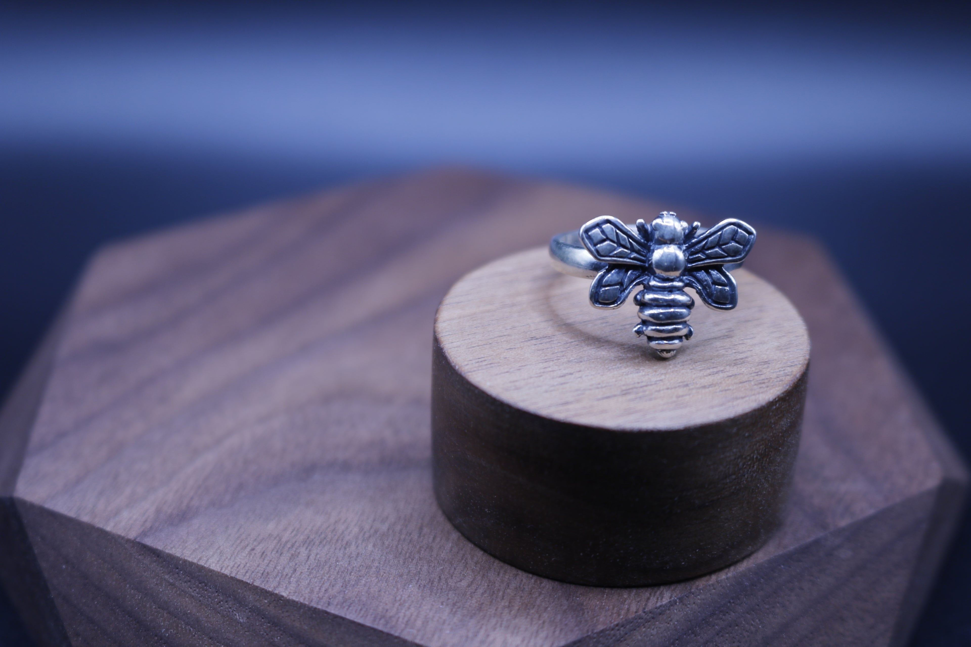 Anillo abeja de plata 925